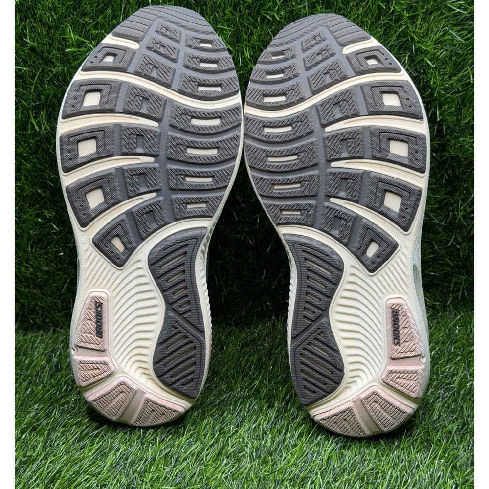 Brooks Ghost 17 Womens sz 8 Running Shoes Poppy Seed Pink Bluewash 1204311B027 - Picture 8 of 10